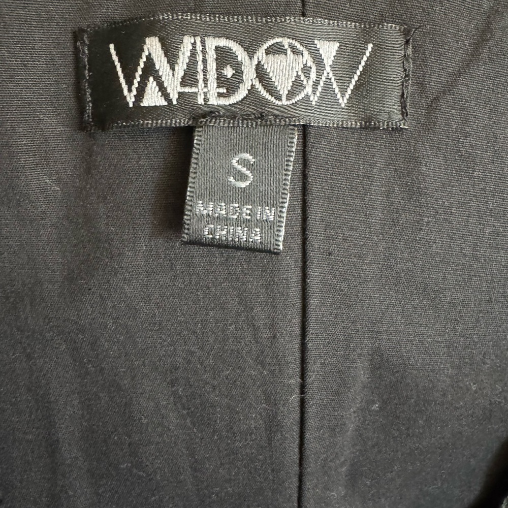 Dolls Kill Widow Black Lace-Up Corset Side Zip - Picture 5 of 7